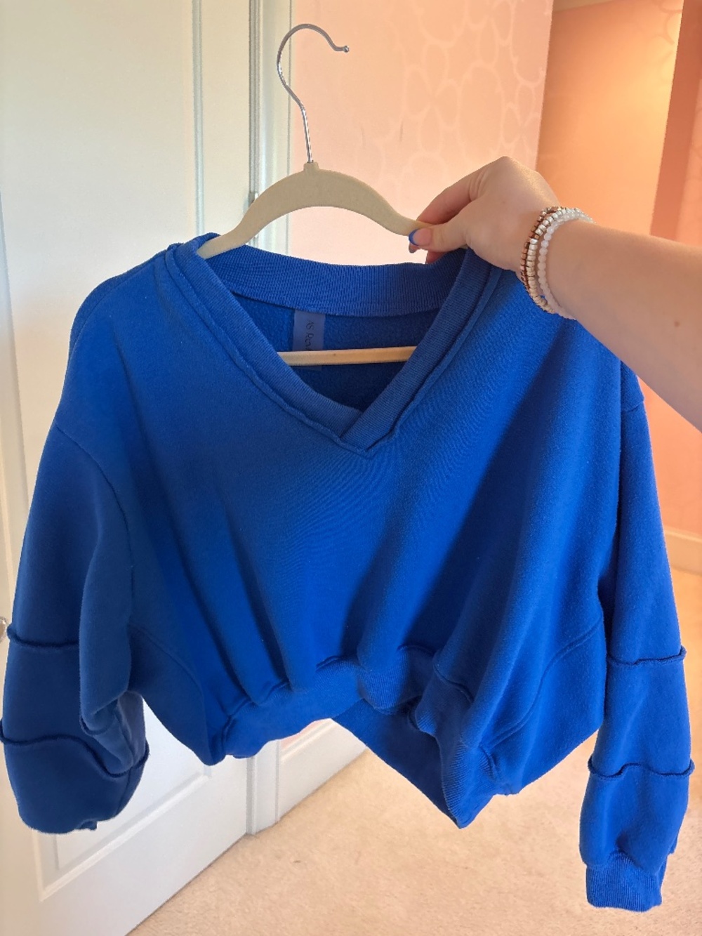 Electric blue altered state revival top